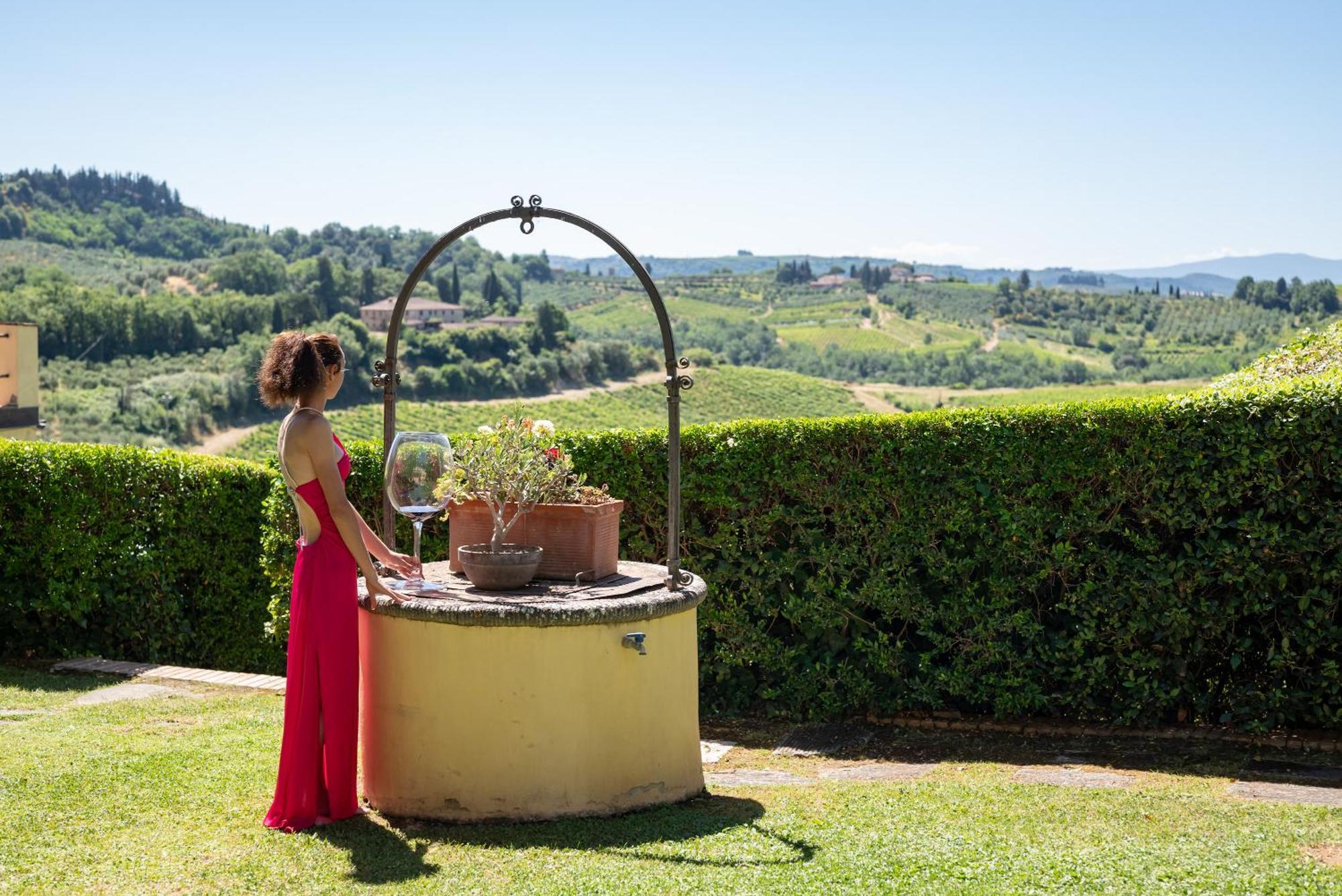 Agriturismo Bio Fattoria Bacio Certaldo Eksteriør billede