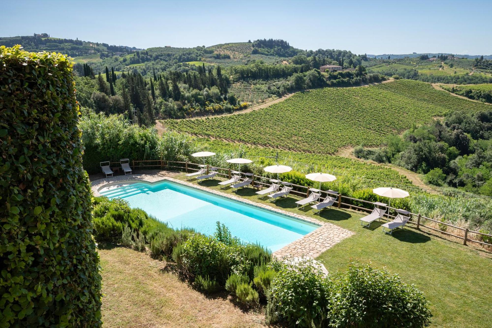 Agriturismo Bio Fattoria Bacio Certaldo Eksteriør billede