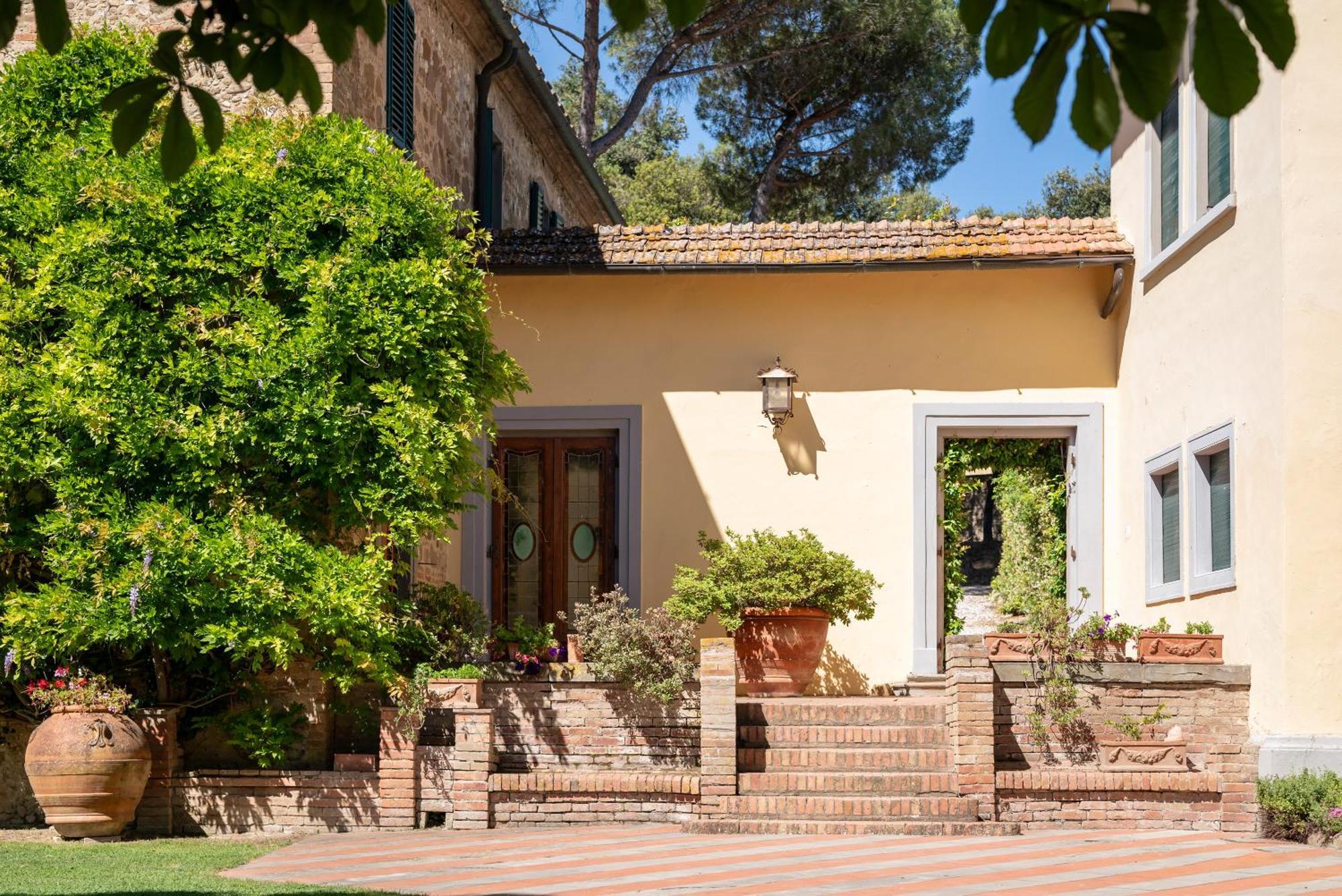 Agriturismo Bio Fattoria Bacio Certaldo Eksteriør billede
